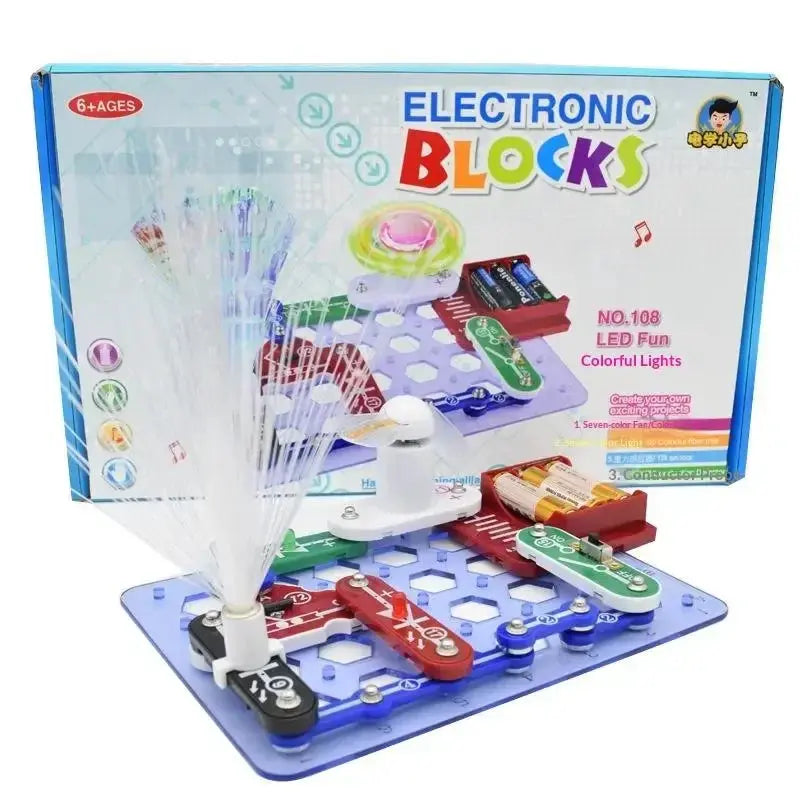 Educational Physics Toolkit: Children's Electricity Experiments; Electronic Building Blocks and Circuit Boards. GreatEagleInc