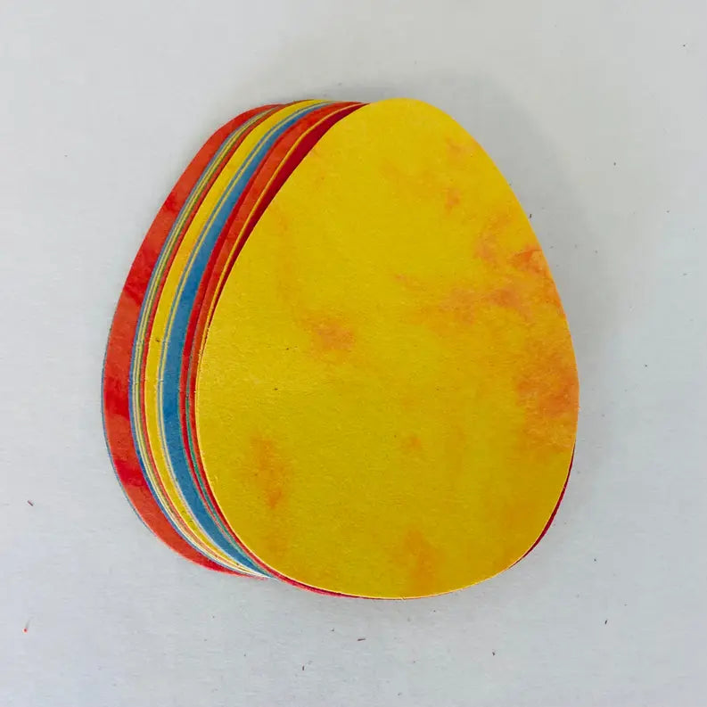 Egg Marble Assorted Color Creative Cut-Outs Creative Shapes