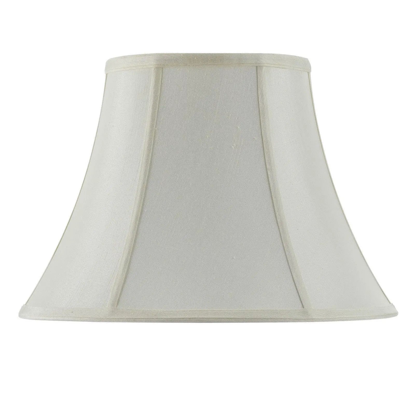 Eggshell Linen Piped Bell Lamp Shade Homeroots Lighting