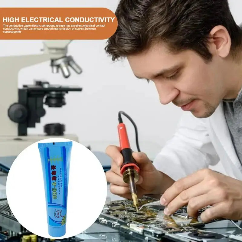 Electrical Grease 100g Electrical Contact Lubricant Grease Electronics Lubricant for Electrical and Automotive Applications GreatEagleInc