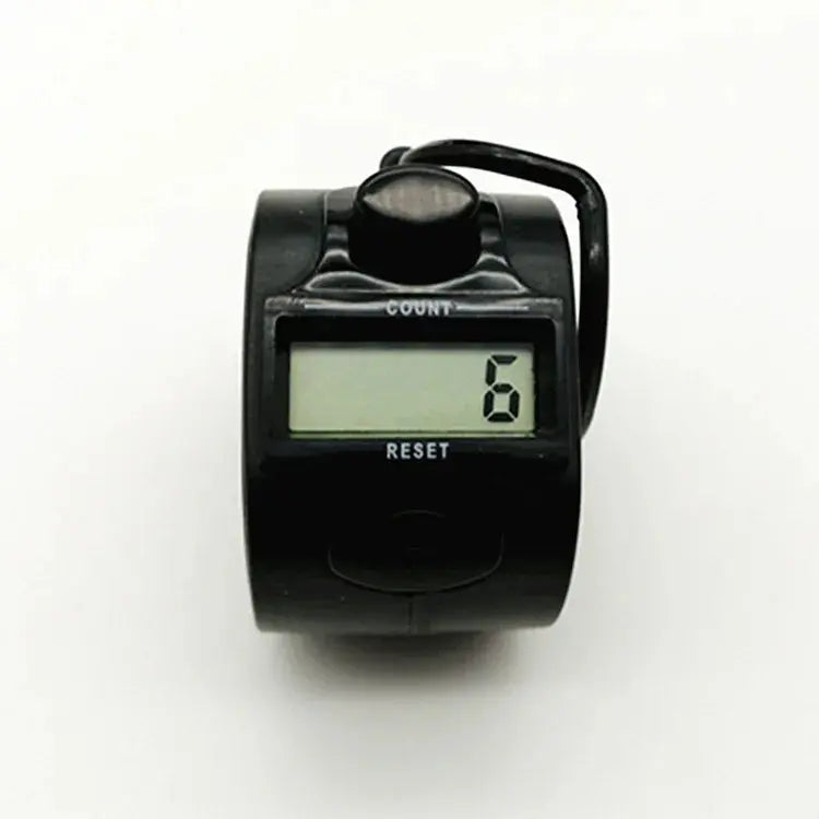 Electronic 5 Digit Number Counters Plastic Shell Hand Finger Display Manual Counting Tally Clicker Timer Soccer Golf Counter GreatEagleInc