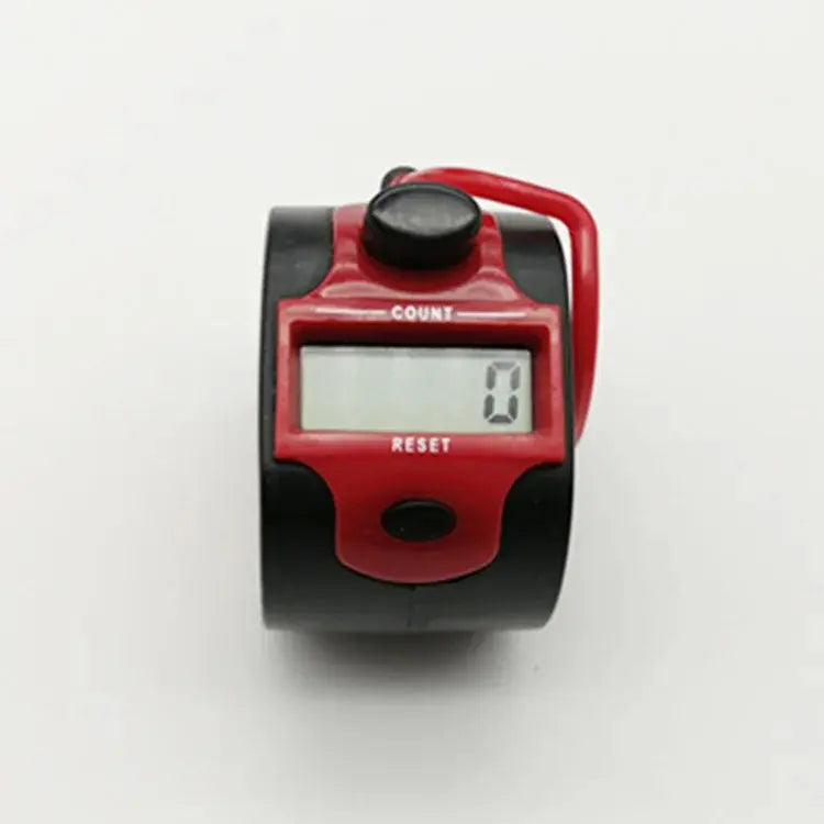 Electronic 5 Digit Number Counters Plastic Shell Hand Finger Display Manual Counting Tally Clicker Timer Soccer Golf Counter GreatEagleInc