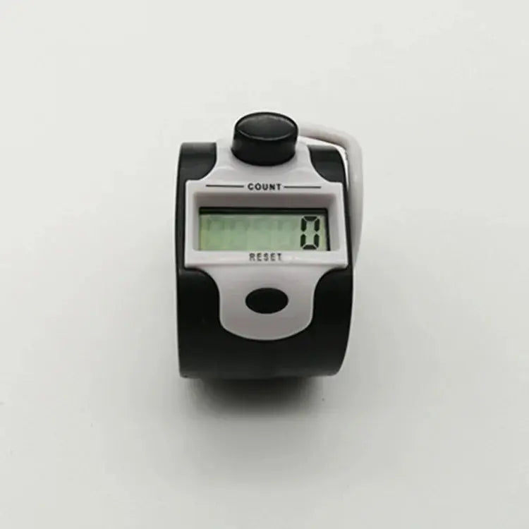 Electronic 5 Digit Number Counters Plastic Shell Hand Finger Display Manual Counting Tally Clicker Timer Soccer Golf Counter GreatEagleInc