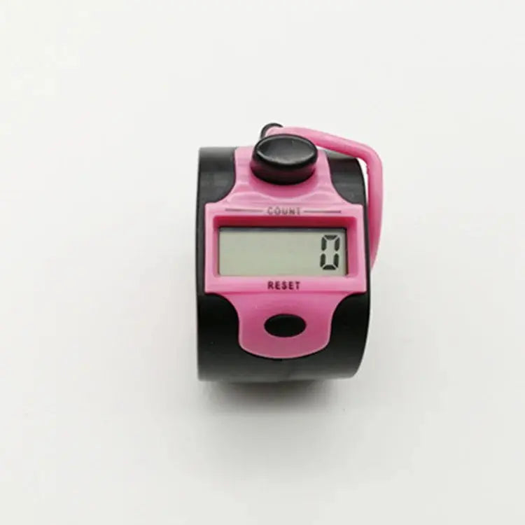 Electronic 5 Digit Number Counters Plastic Shell Hand Finger Display Manual Counting Tally Clicker Timer Soccer Golf Counter GreatEagleInc