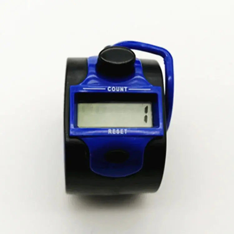 Electronic 5 Digit Number Counters Plastic Shell Hand Finger Display Manual Counting Tally Clicker Timer Soccer Golf Counter GreatEagleInc