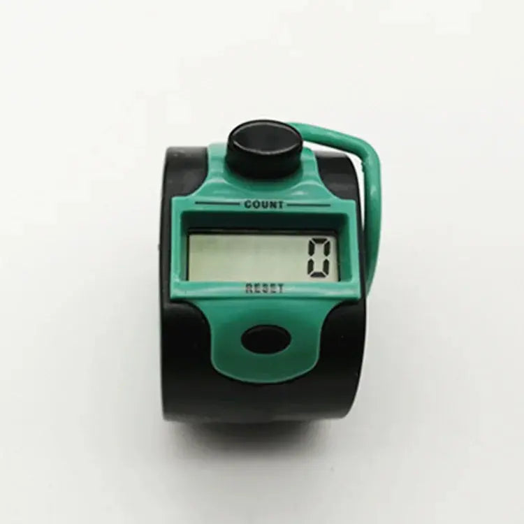 Electronic 5 Digit Number Counters Plastic Shell Hand Finger Display Manual Counting Tally Clicker Timer Soccer Golf Counter GreatEagleInc