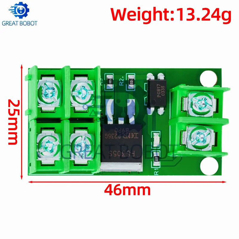 Electronic Control Board - Triggered Switch Module Featuring DC - Controlled MOSFET Optocoupler GreatEagleInc