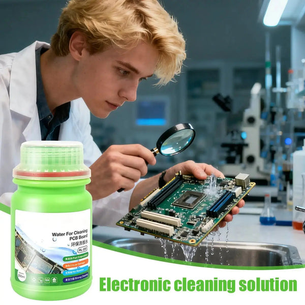 Electronic Liquid Cleaner 250ml Electronics Cleaning Liquid Circuit Board Cleaner for Keyboard Laptop Tablet Motherboard Home GreatEagleInc