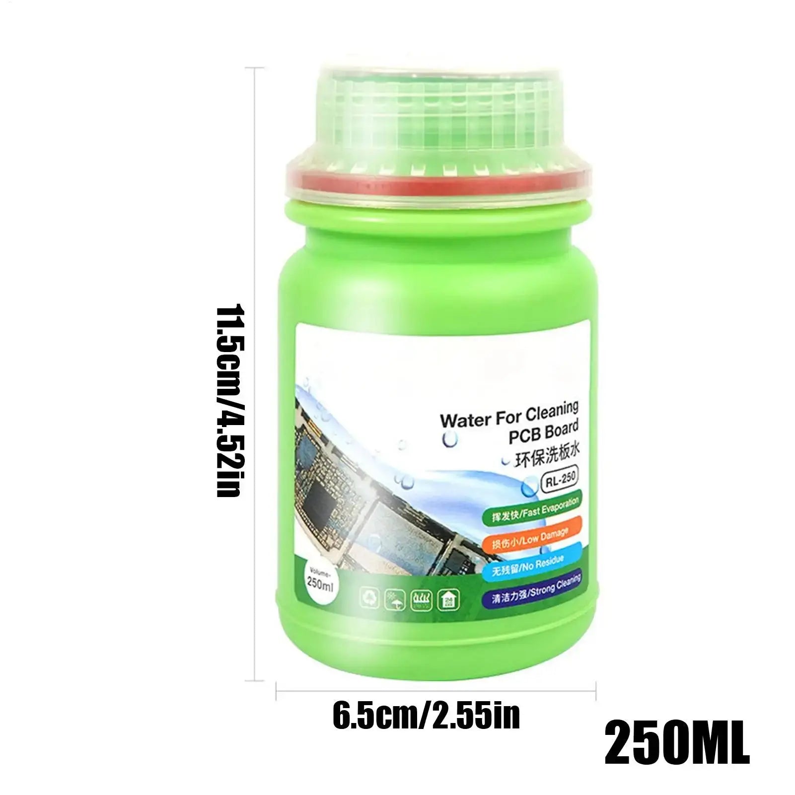 Electronic Liquid Cleaner 250ml Electronics Cleaning Liquid Circuit Board Cleaner for Keyboard Laptop Tablet Motherboard Home GreatEagleInc