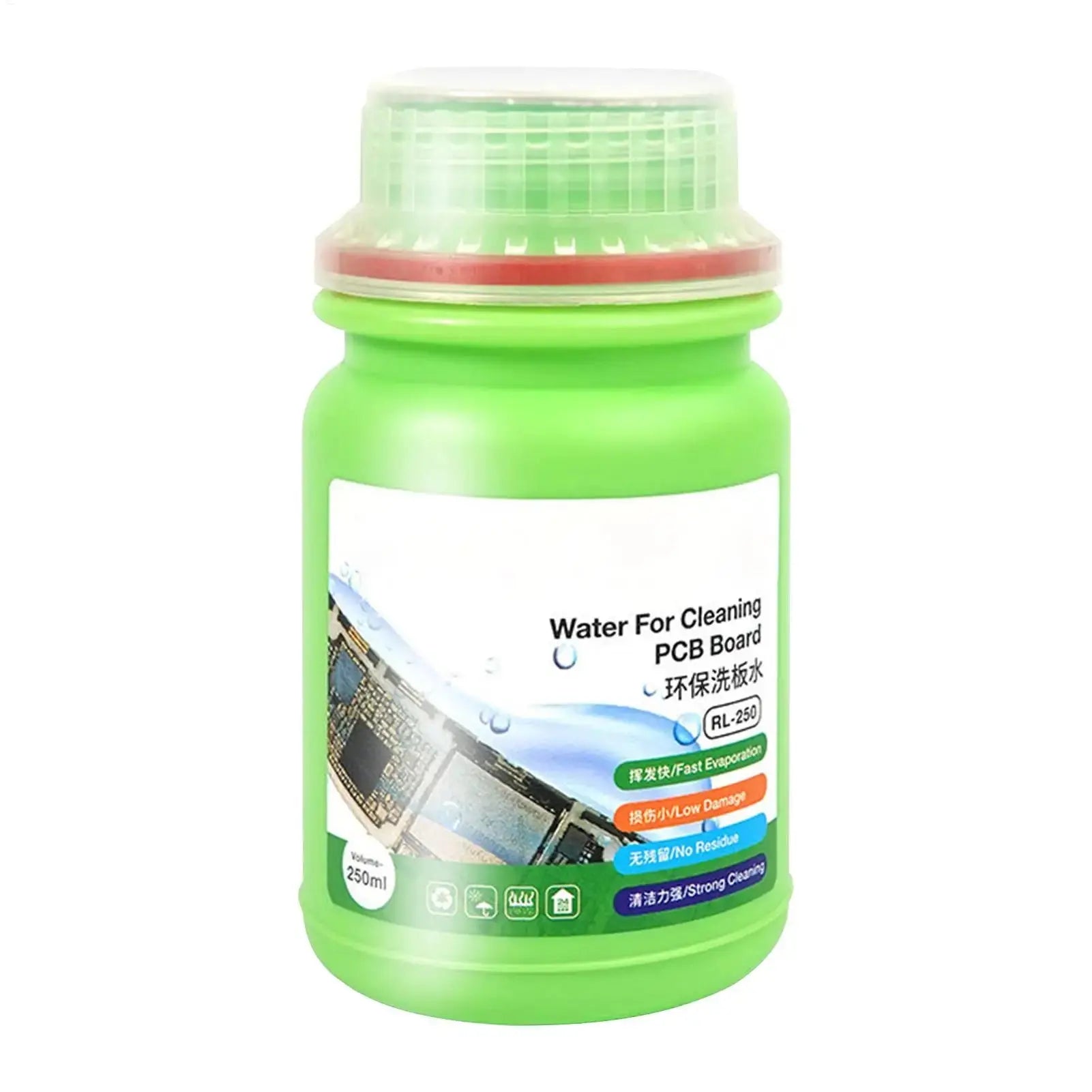 Electronic Liquid Cleaner 250ml Electronics Cleaning Liquid Circuit Board Cleaner for Keyboard Laptop Tablet Motherboard Home GreatEagleInc