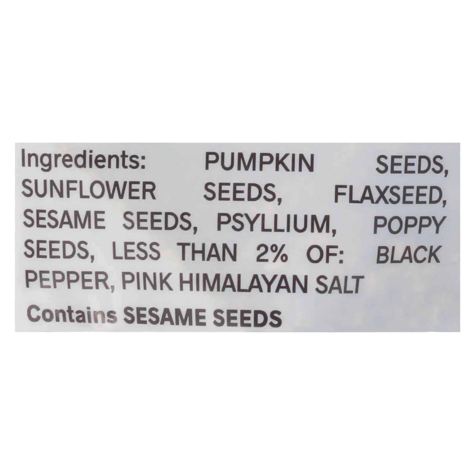 Ella's Flats - Crisp All Seed Sesame - Case Of 6-4.8 Oz Ella's Flats