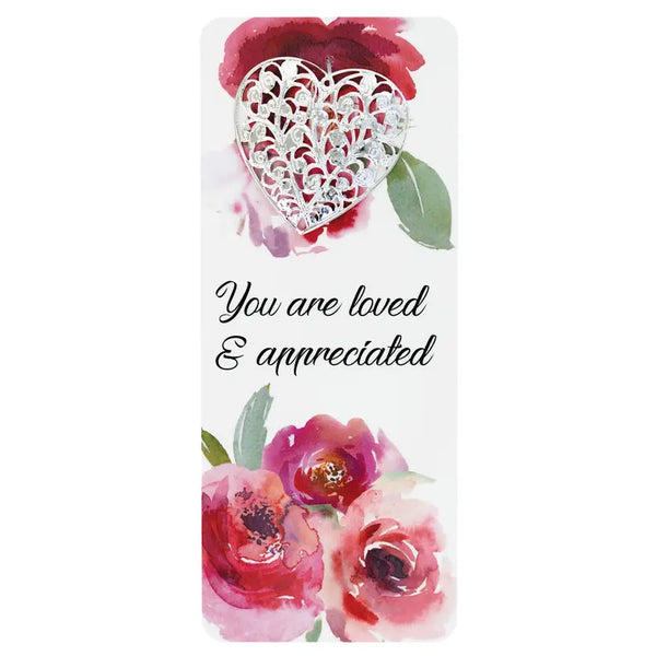 Embellished Bookcard You Are Loved & Dicksons Inc