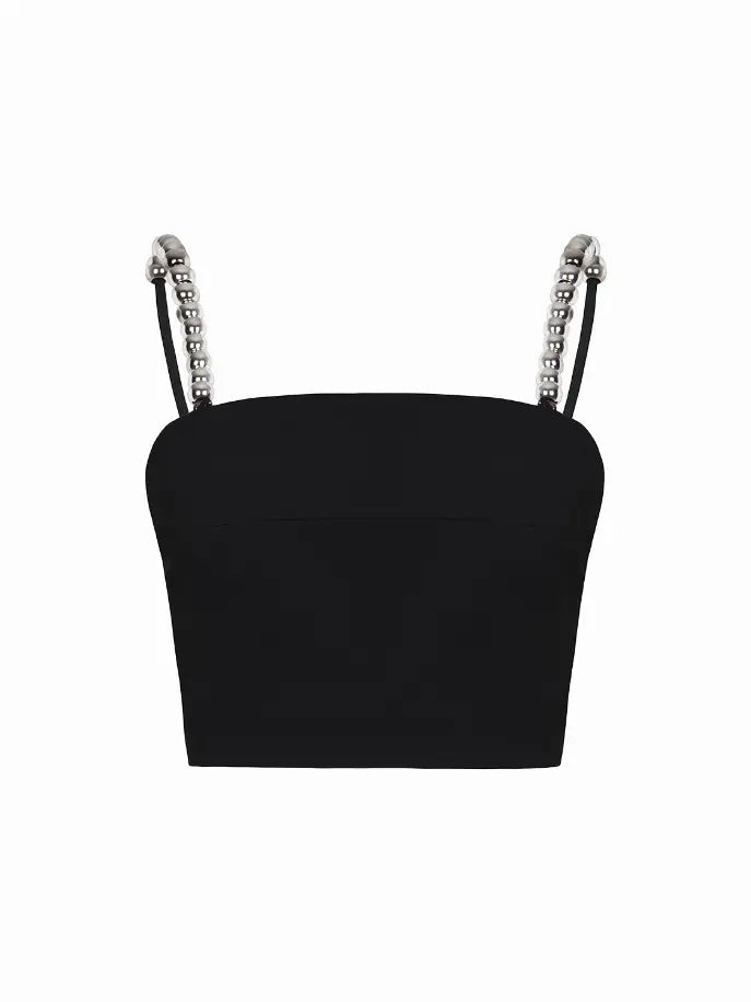 Embellished Crop Top Monique Store