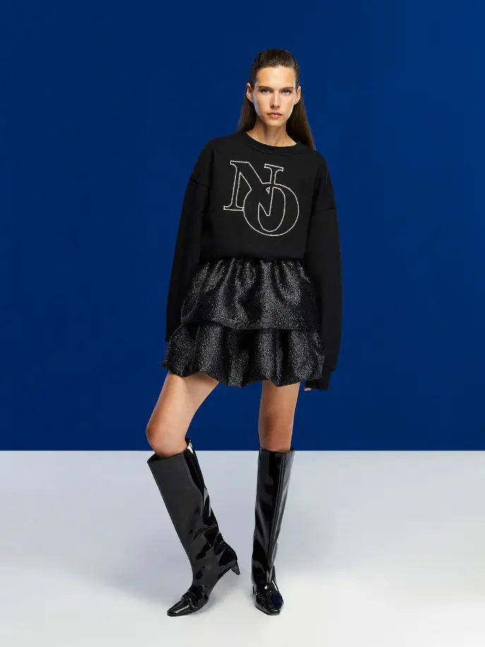Embellished Sweatshirt Monique Store