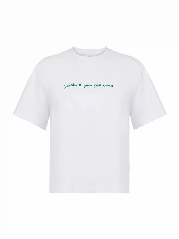Embroidered Oversized T-Shirt Nocturne