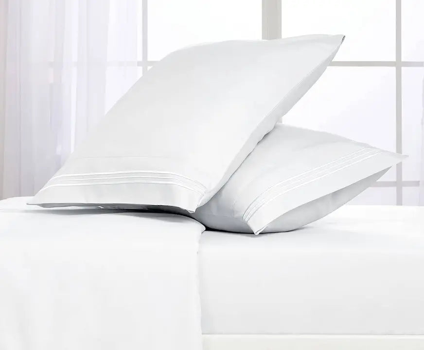 Embroidery Soft Sheet Set Wrinkle Resistant Home Mart Goods