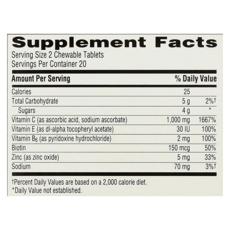 Emergen-c - Chewables Orange Blast - 1 Each - 40 Ct Emergen-c