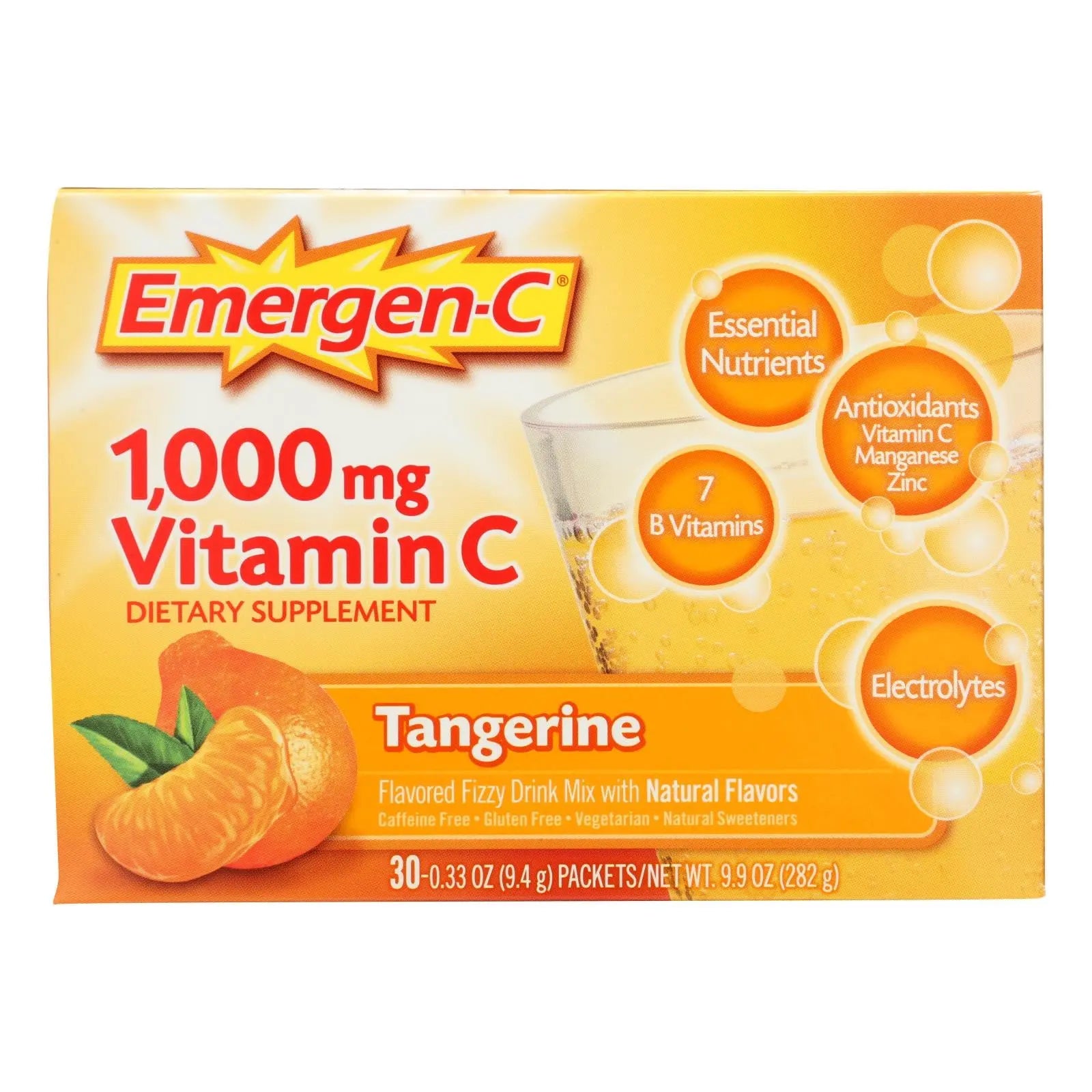 Emergen-c - Emergen-c Tangerine - Case Of 3-30 Count Emergen-c