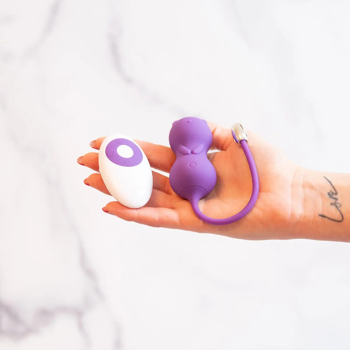 Emojibator Paula Kitty Cat Kegel Ball Vibrator Emojibator