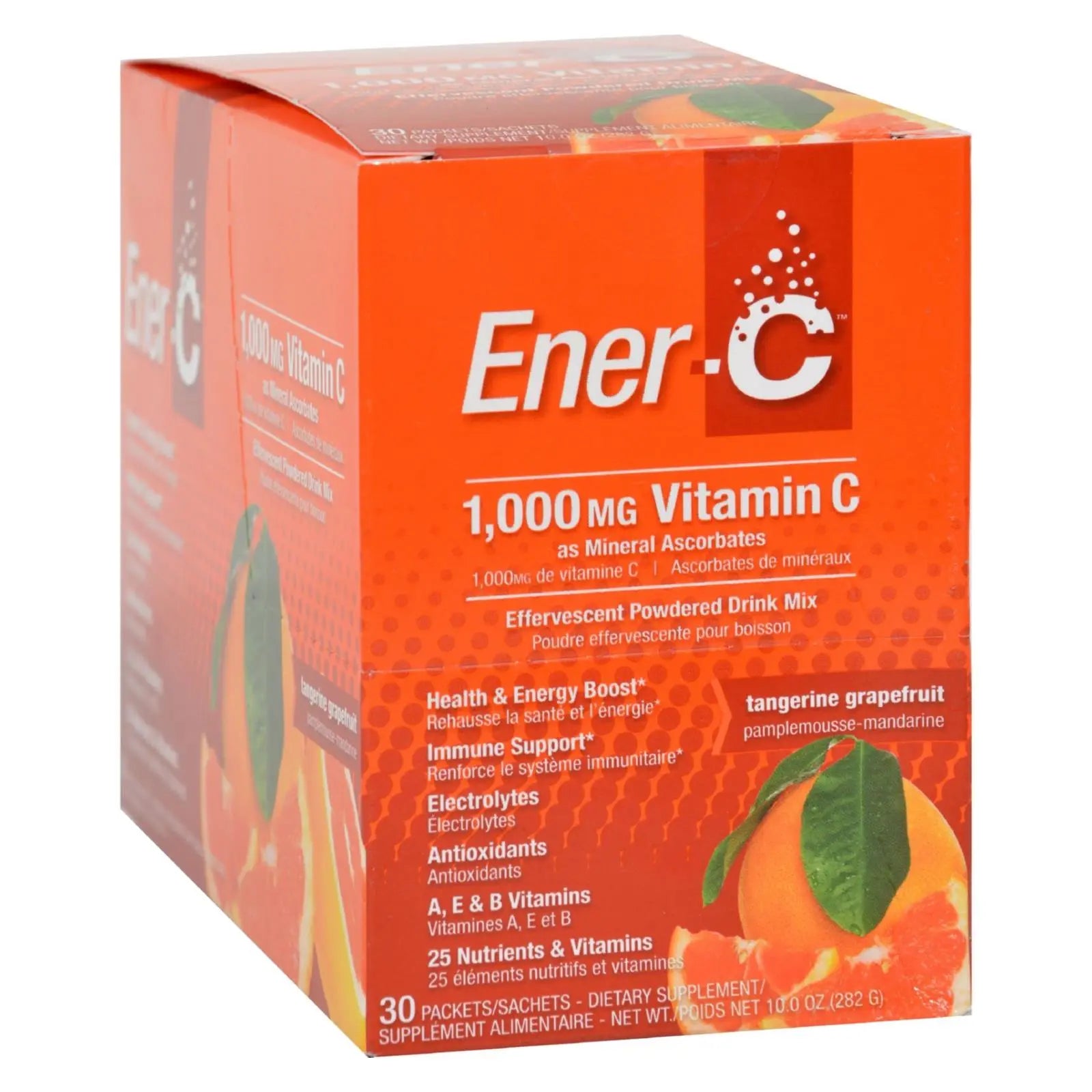 Ener-c Vitamin Drink Mix - Tangerine Grapefruit - 1000 Mg - 30 Packets Ener-c