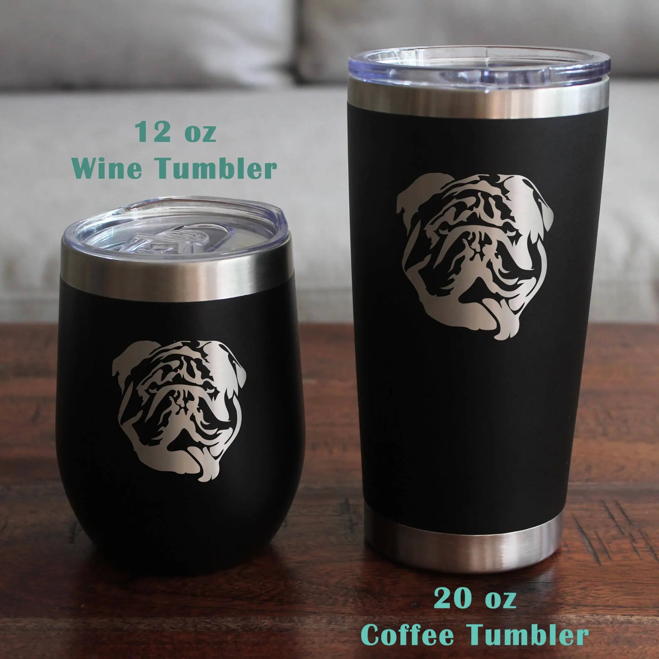 English Bulldog Whiskey Rocks Glass - Bulldog Dogs Gifts Bevvee
