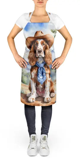 English Cocker Spaniel Cowboy Welcome Apron Caroline's Treasures