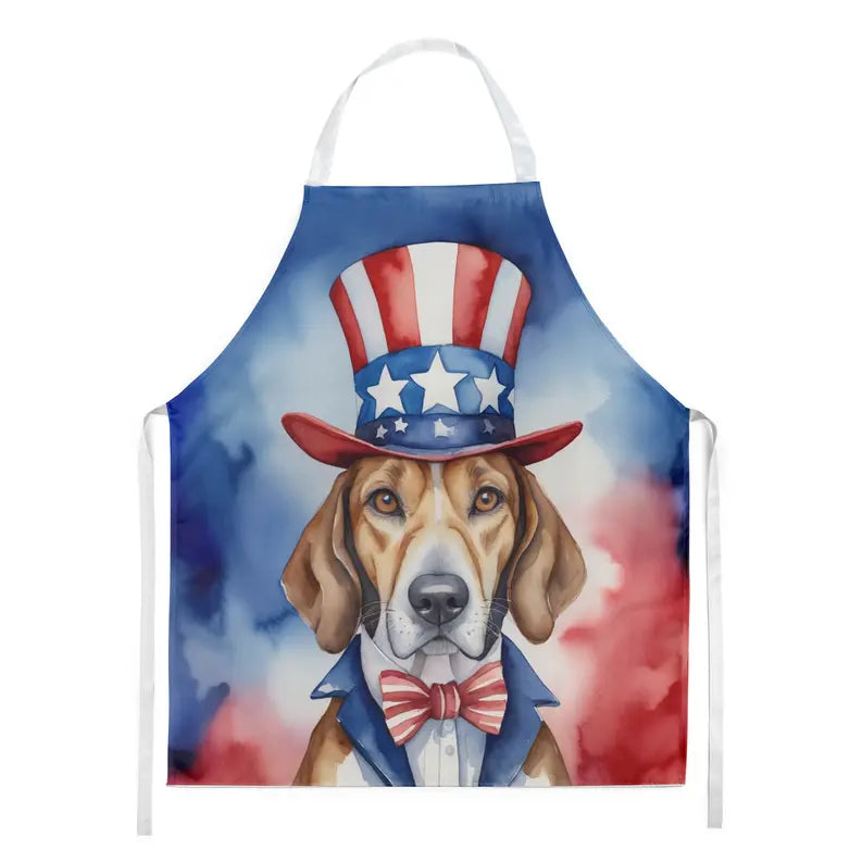 English Foxhound Patriotic American Apron Caroline's Treasures