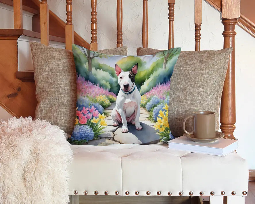English Foxhound Spring Path Kitchen Towel Caroline's Treasures