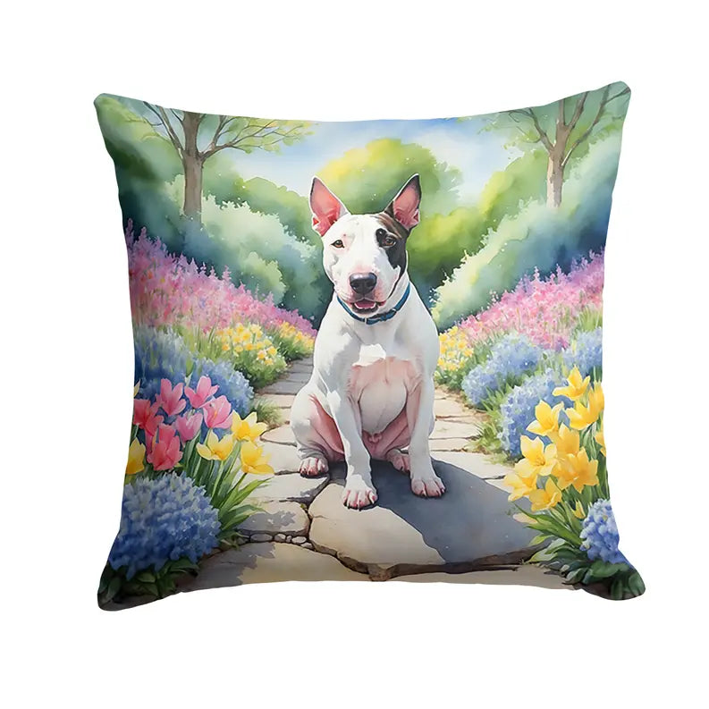 English Foxhound Spring Path Kitchen Towel Caroline's Treasures