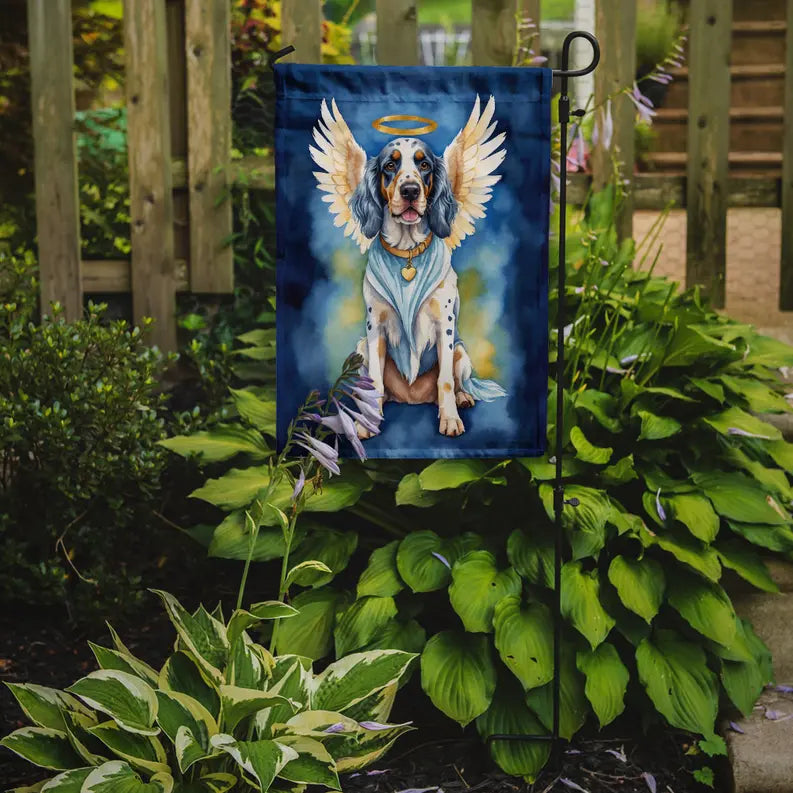 English Setter My Angel Garden Flag Caroline's Treasures