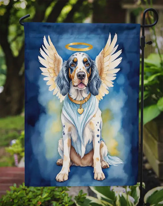 English Setter My Angel Garden Flag Caroline's Treasures