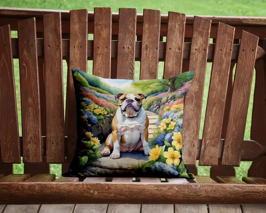 English Springer Spaniel Spring Path Pair of Pot Holders Caroline's Treasures