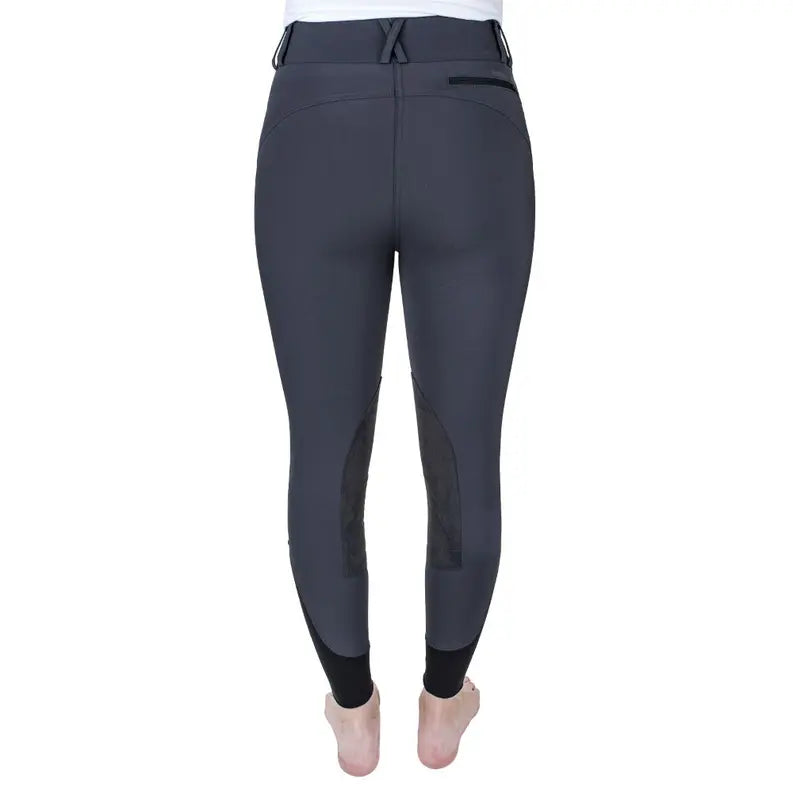 Equine Couture Charlotte Suede Knee Patch Breech JPC Equestrian