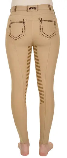 Equine Couture Ladies Nora Extended Knee Patch Breeches JPC Equestrian