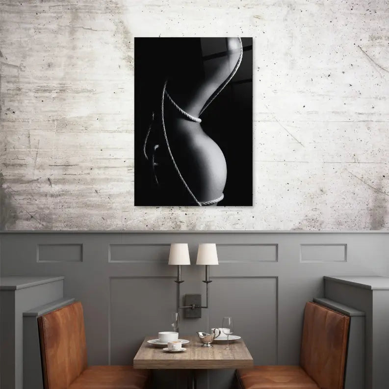 Erotica Rope Glass Wall Art Monique Store