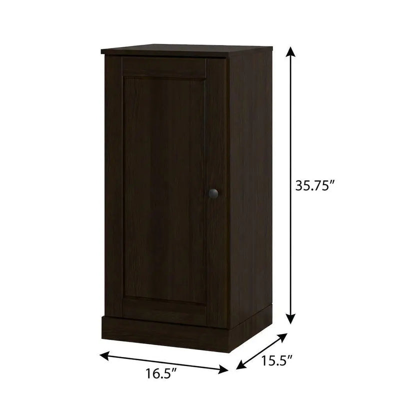 Espresso Ten Pair Solid WoodShoe Storage Cabinet Homeroots Organization