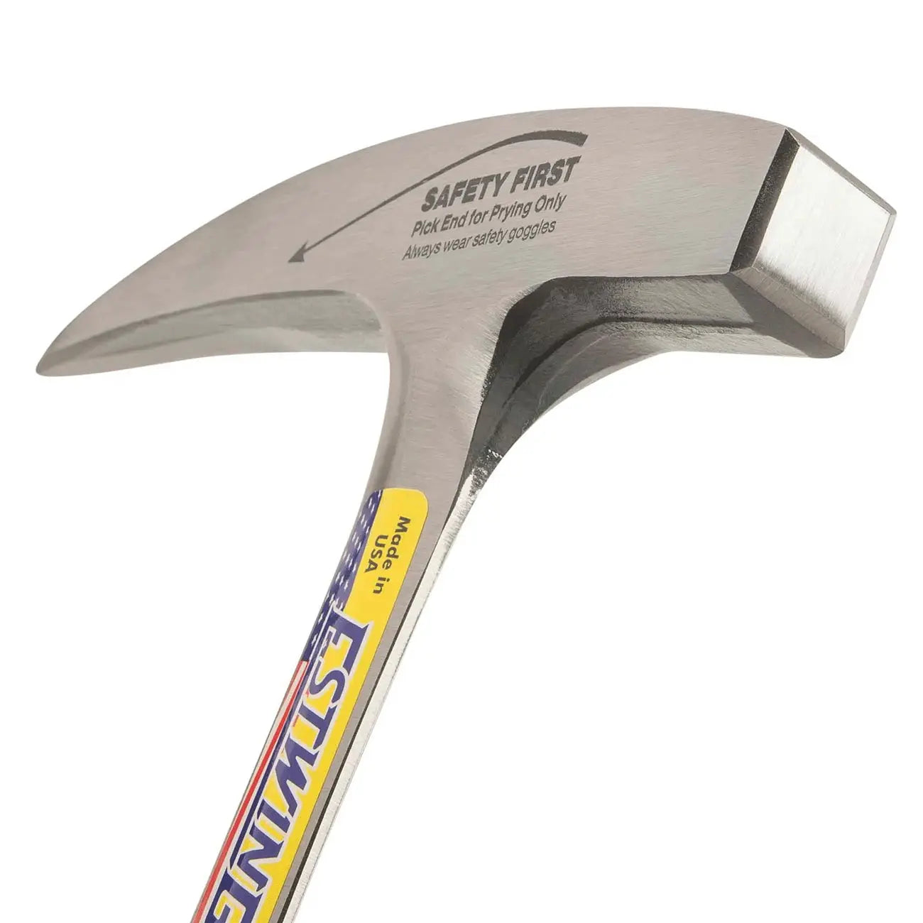 Estwing 22 Oz. Pointed Tip Rock Pick - Leather Grip ESTWING