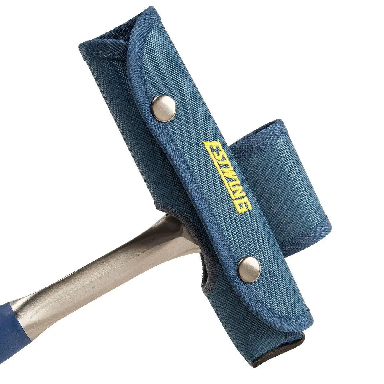 Estwing 24 Oz. Bricklayer / Mason’s Smooth Face Hammer - Blue Shock Reduction Grip ESTWING