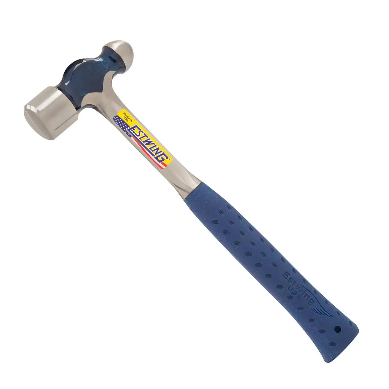 Estwing 32 Oz. Ball Peen Hammer - Blue Shock Reduction Grip ESTWING
