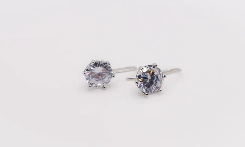 Eternal Radiance Silver Dipped Earrings Maskup Corporation