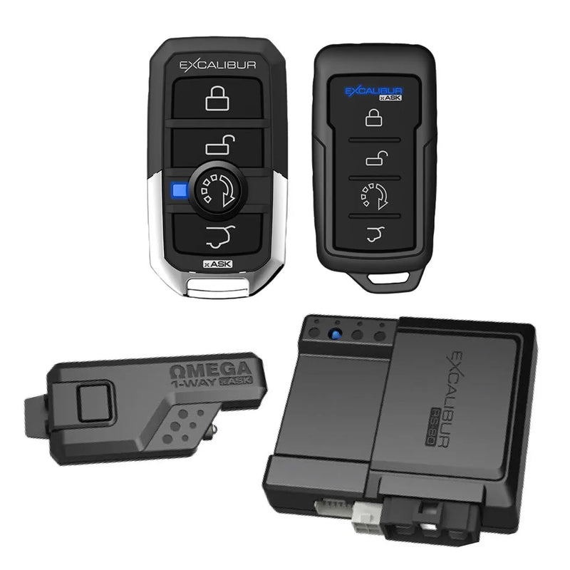 Excalibur 1-way Remote Start & Keyless Entry System Excalibur Alarms