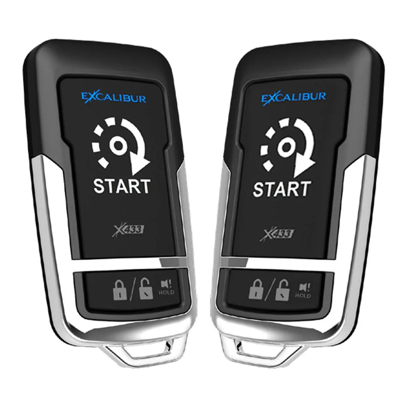 Excalibur 1500 Feet 1+1 Button Remote Start Keyless Entry System Excalibur Alarms