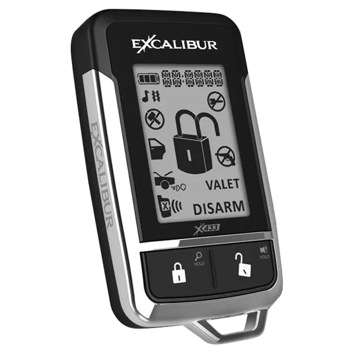 Excalibur 2-way Lcd Remote Transmitter For Al18703db Excalibur Alarms