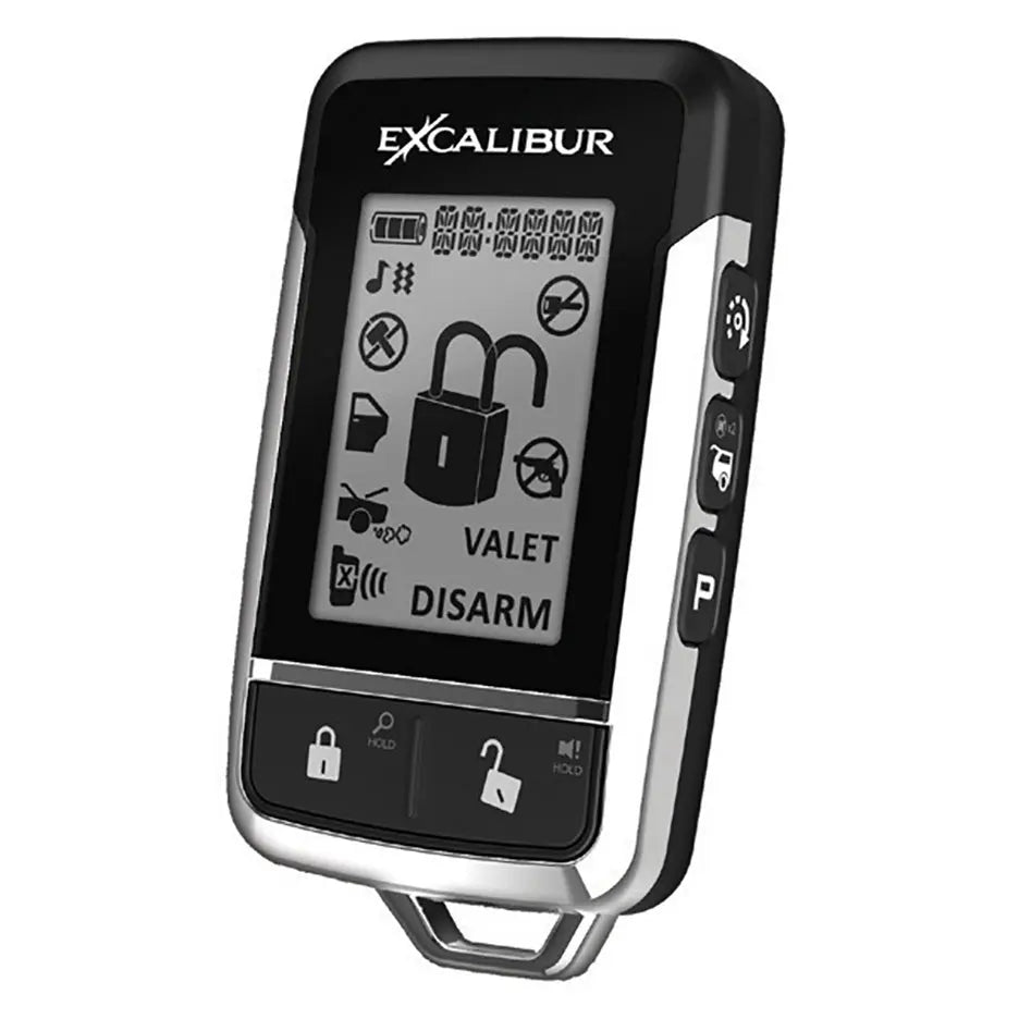 Excalibur 2-way Monochrome Lcd Remote Transmitter Excalibur Alarms
