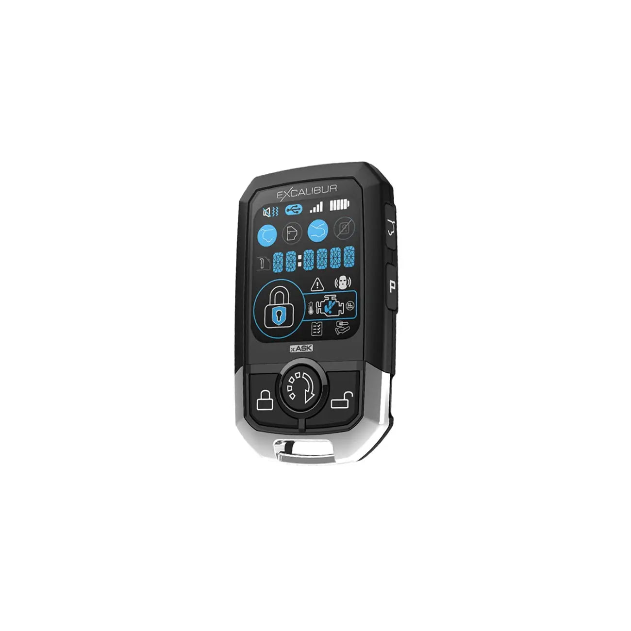 Excalibur 3-color Lcd 2-way Remote For Al18803d Excalibur Alarms