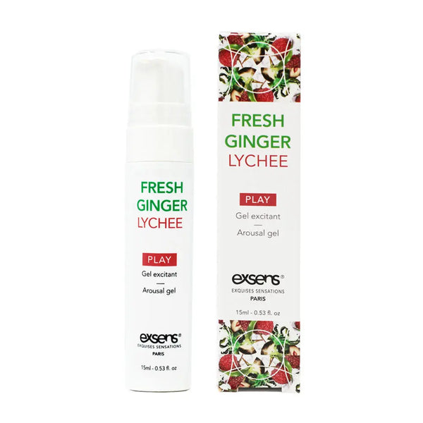Exsens Arousal Gel 15ml - Fresh Ginger Lychee Exsens