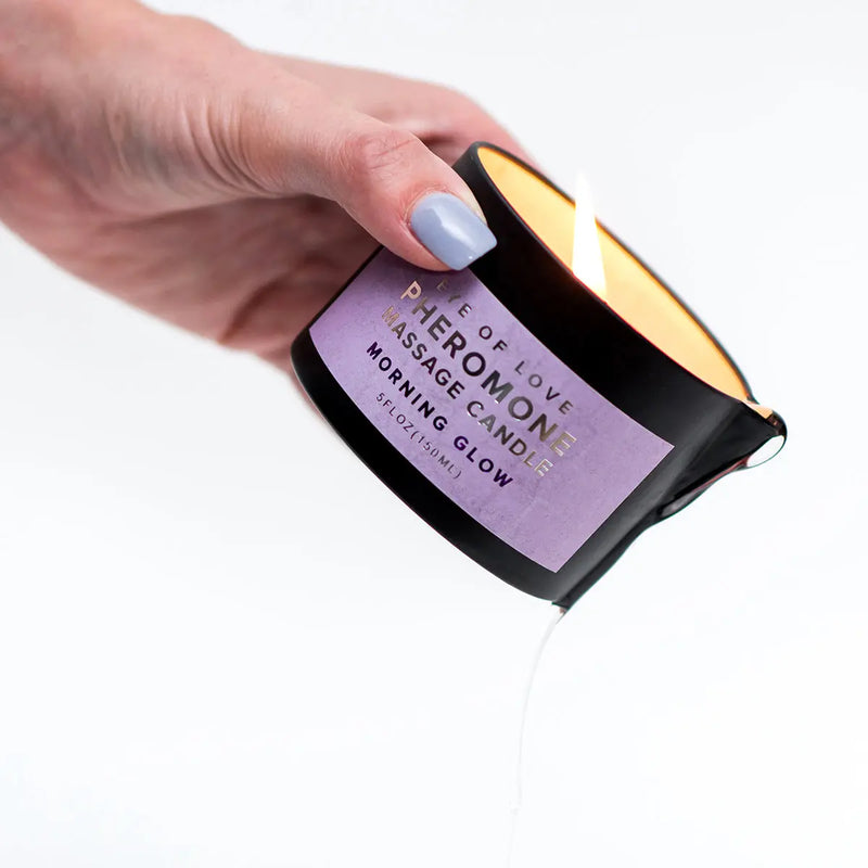 Eye of Love Pheromone Massage Candle 150ml  Morning Glow (F to M) Eye of Love