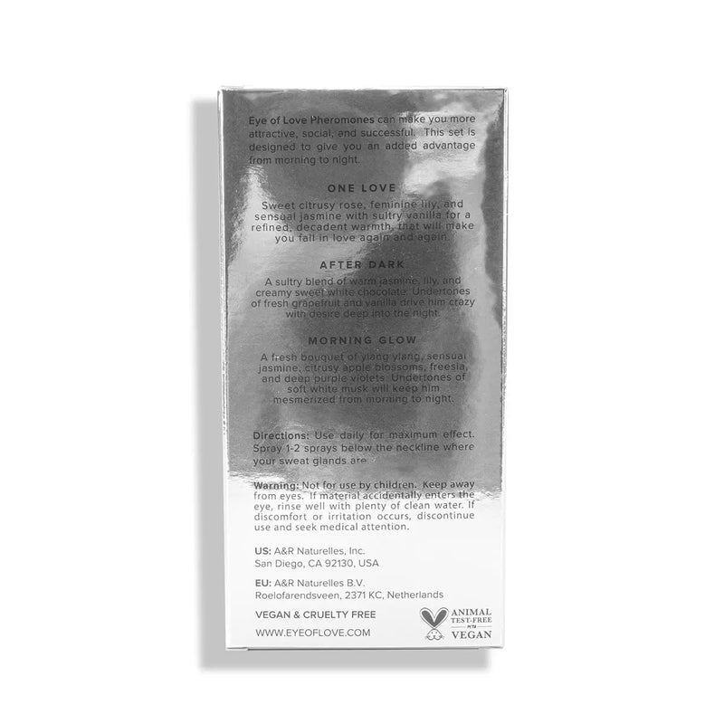 Eye of Love Pheromone Parfum 10ml 3pc Set - Attract Him Eye of Love