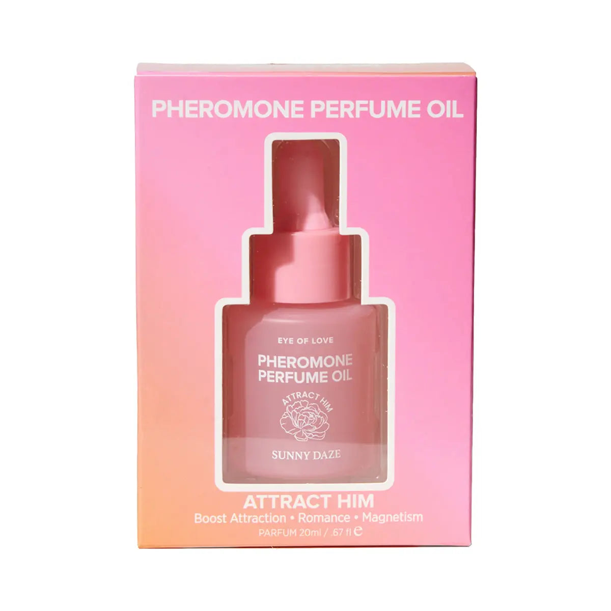 Eye of Love Pheromone Parfum Oil 0.67 oz. Dropper Sunny Daze Eye of Love