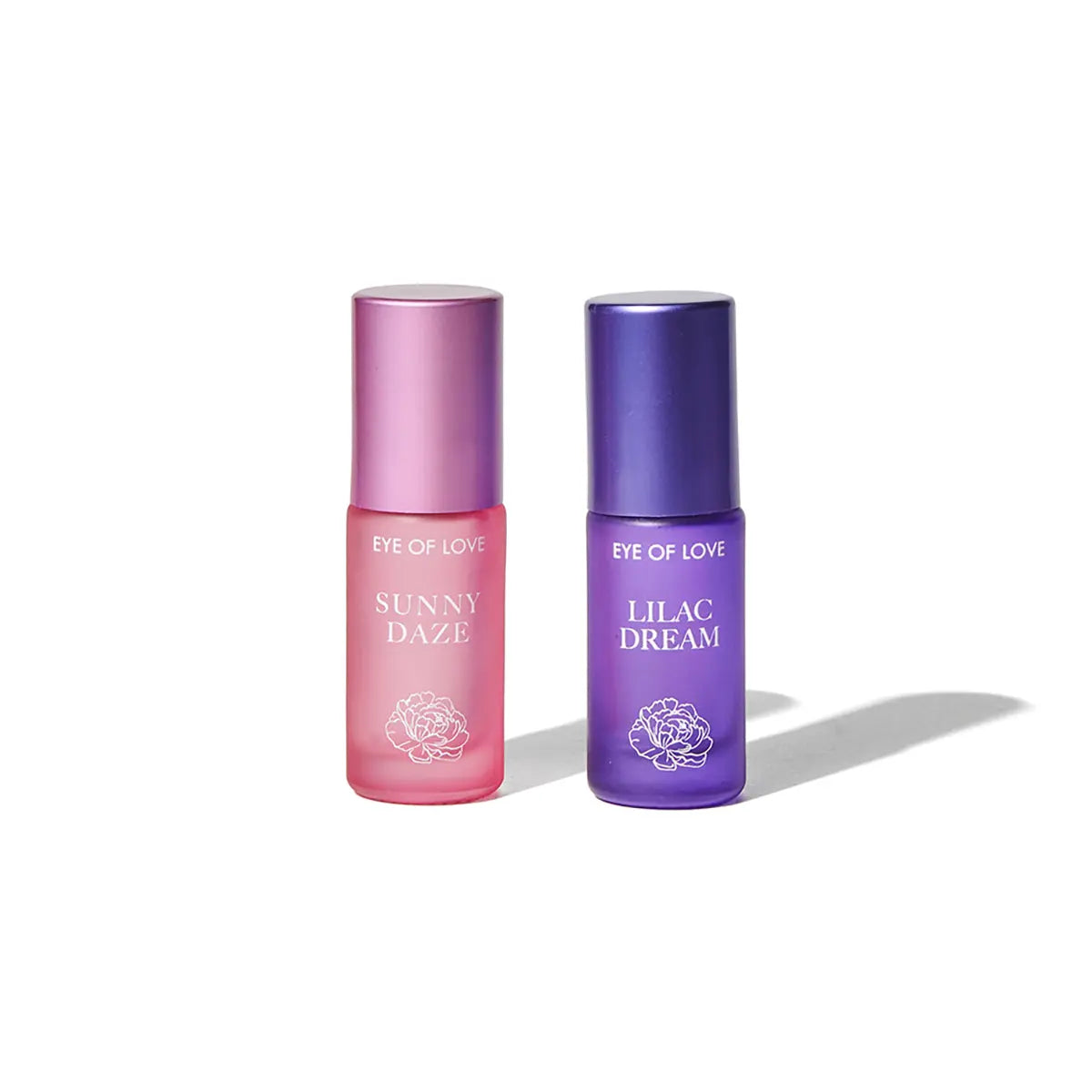 Eye of Love Pheromone Parfum Set 0.34 oz. Roll-On Sunny Daze/Lilac Dream Eye of Love